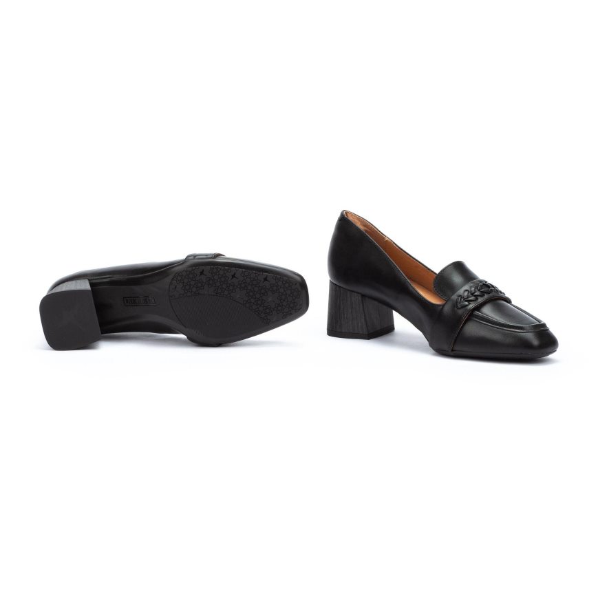 Women's Pikolinos MURCIA Loafers Black | NZ E051327